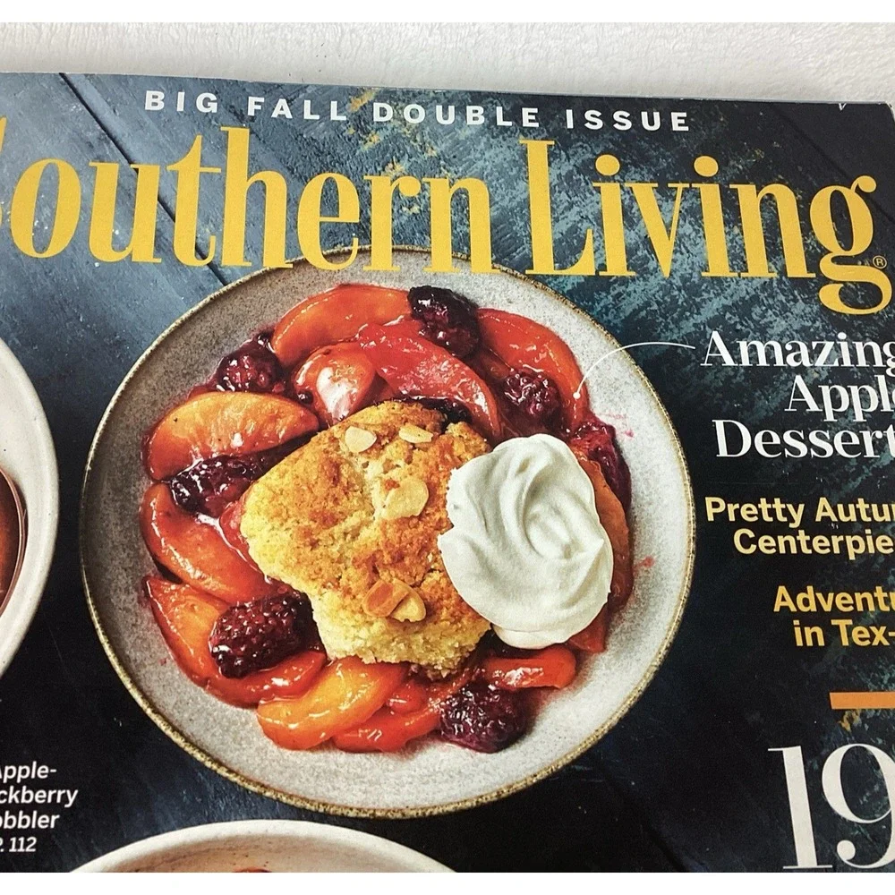 Southern Living Magazines Fall Thanksgiving Holidays Food Decor Home Mixed Lot